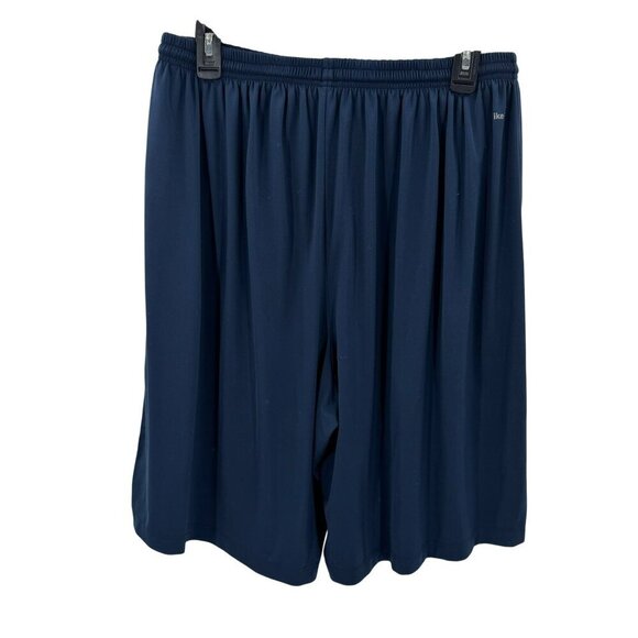 NikeFit Navy Blue Mens Shorts XXL Polyester/Spandex Athletic Wear - Picture 3 of 7